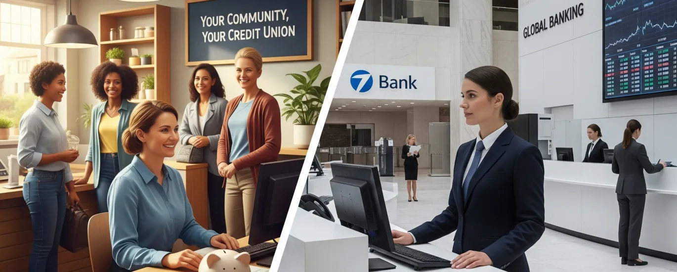credit union vs Banks/financepedia.us